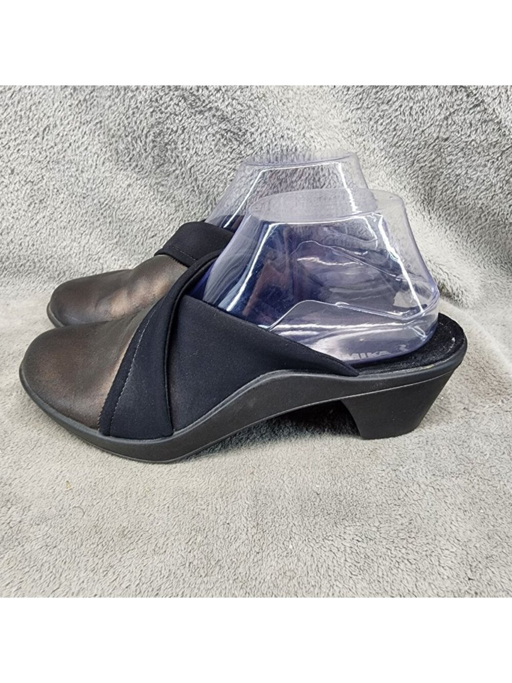 Romika Shoes Womens Size EU 40 US 9-9.5 Mokassetta Bronze Leather Mules *Read*